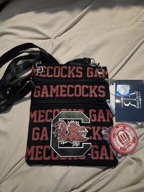 NWT Robin Ruth South Carolina Gamecocks Crossbody Bag Purse NCAA